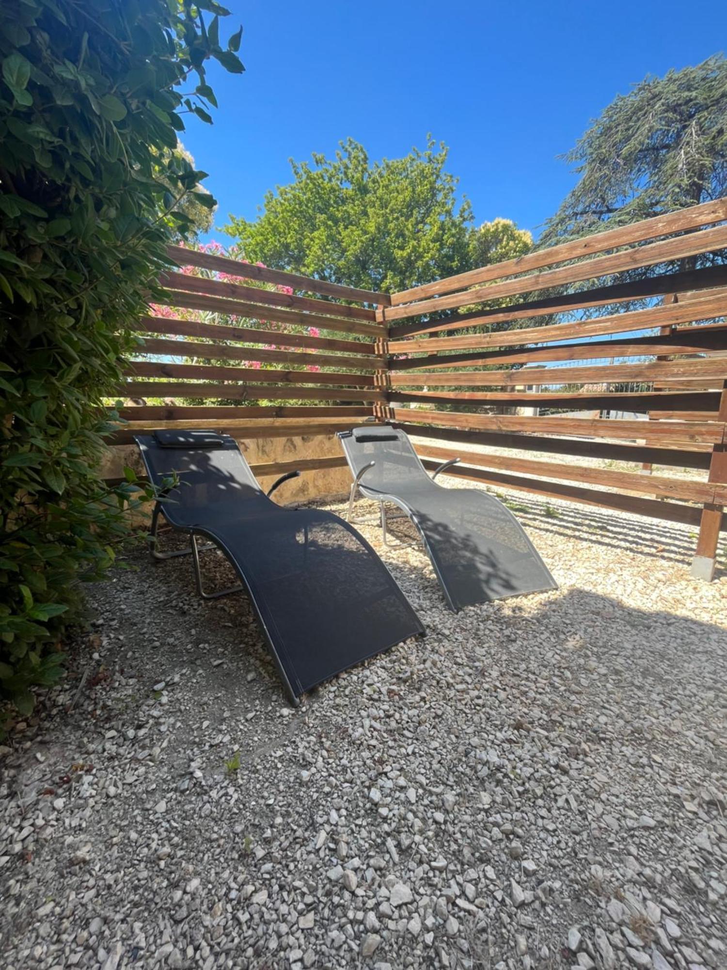 Studio Menthe-Clim-Terrain De Petanque-Piscine Collective Saint-Paul-Trois-Chateaux Exterior photo